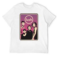 Lush Band T-Shirt plus size clothes shirts graphic tees animal prinfor boys clothes mens graphic t-shirts hip hop S