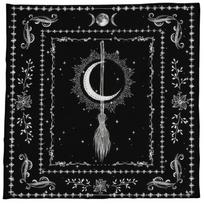 Stalo dangalas Astrologiniai orakulai Žaidimų kilimėlis Kvadratinė forma Švytuoklės Altoriaus staltiesė 360 50x50cm