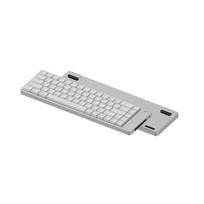 Lofree FLOW2 Low-Profile 68-Key Wireless Mechanical Keyboard sidabrinė spalva