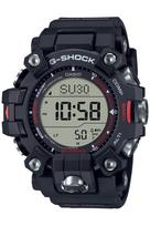 Casio MUDMAN Solar Made with Environmentally Friendly Black G-Shock Radio-Controlled Watch, Materials, GW-9500-1JF, Men's, juoda