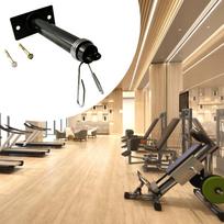 Wall Mount Weight Plate Holder Barbell Space Saving Weightlifting Modern Exercise Practical