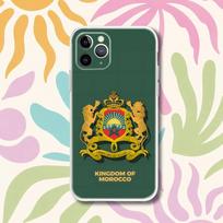 Moroccan Morocco Flag Passport Map Phone Case For iPhone 17,16e,16,15,14,13,12,11 Mini Pro Max X,XR,XSMAX 8,7 Plus Transparent iPhone17