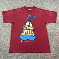 Vintage 1996 The-Tick Cartoon Shirt Large 21x27 Maroon XL