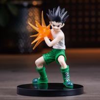 HUNTER GON Killua action anime figure Collectibles figurine display pieces anime figurines Xmas gifts great for daily use žalia