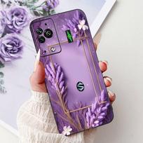 For Xiaomi Black Shark 5 Pro Shark5 Phone Case Black Shark 5 5Pro Elegant Floral Cat Painted Soft Silicone TPU Cases Black Shark 5 Pro