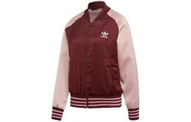 Adidas Originals SATIN BOMBER TT Beisbolo striukė Moteriška Ryškiai rožinė ED4787 36 white