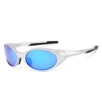 UV400 Protection Oval Sport Sunglasses Cyberpunk Shield Goggles  Beach Volleyball Style 7