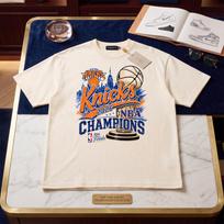 New York Knicks 2026 NBA Čempionų Grafinis Marškinėlis, Vintage Krepšinio Gerbėjo Marškinėlis M gray