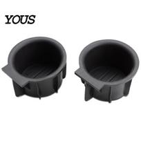 Car Interior Cup Holder Accessory Water for Ford F-150 2009-2014, Front Row Center Console Sound Isolation Drink Holder, Shock-Absorbing juoda