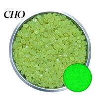Glow In Dark Stepping Stones Glow-in-the-Dark Garden Colorful Decorative Aquarium Pebbles Fish Tank Rocks Substrate Decoration 0.8-1.1cm Luminous for 100pcs geltona