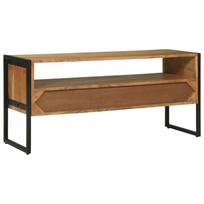 TV Stand in Brown 100 x 35 x 50 cm Solid Acacia Wood