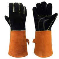 1 Pair Labor Protection Work Safety Glove Anti-Heat Welder Gloves  Welding Gauntlets 1 pair