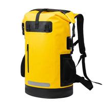 35L Waterproof Dry Bag Backpack for Kayaking Roll Top Kayak Dry Backpack Floating Outdoor Dry Sack Boating Sailing  Camping pilka spalva