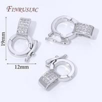 2/4/6Pcs 18K Gold Plated Brass Jewelry Bail Clasp,Pendants Bails,Necklaces Pendant Connectors For Jewelry Making Supplies 2 pieces