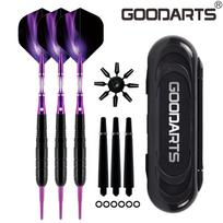 Soft Tip Darts Set  Aluminum Shaft Professional Darts Plastic Tip Sets 2BA Replacement Tips violetinė