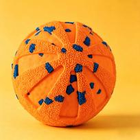 ETPU Pet Chew Ball Dog Toy Smart Automatic Movement Interactive Auto-Bounce Dog Toy 8cm oranžinė