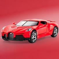 1:32 La Voiture Noire Supercar Alloy Diecast Metal Model Car Trendy Toy Ornaments Decoration Hobby Collectibles Holiday Present raudona