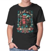 Unisex Crew Neck T-Shirt The Darkness Graphic Short Sleeve Casual Tee XXXL