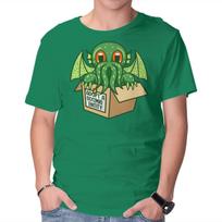 Unisex Crew Neck T-Shirt Adopt A Cosmic Entity Graphic Short Sleeve Casual Tee XL