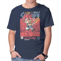 Unisex Crew Neck T-Shirt Chrono Adventure Graphic Short Sleeve Casual Tee M