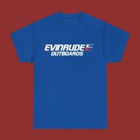 Men's and Women's T-shirts Evinrude Outboards Men's Blue Size S-5XL M