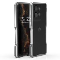 For MOTO G Power 2026 Metal Case Bumper,Slim Metal Frame Backless, 4 Corner Shockproof for MOTO G Power 2025 Metal Case Motorola G Power (2026) sidabras