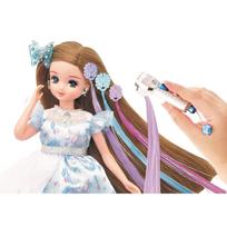 Takara Tomy Licca-chan Doll Extension Tsubasa-chan Oshi Blue Dress-up Toy Ages 3 Up