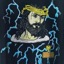 Divine Lightning Matthew 24 27 Promo T-Shirt Black XXL S