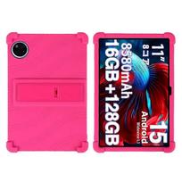 For Doogee U11 U11 Pro Silicone Case with Kickstand Rugged Protective Cover Baby Blue šviesiai mėlyna spalva