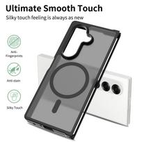 case for Samsung Z FOLD 7 6 silicone scrub Soft-touch magnetic suction protective case Shock Proof Wireless Charging plain Galaxy Z Fold7 juoda