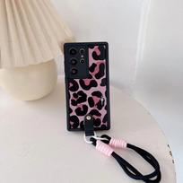 For Samsung Galaxy S25 S24 Ultra S23 S21 FE A56 A54 A55 A53 A36 A35 A34 A26 A25 A24 A16 A15 Wrist Strap Phone Case Soft Cover Galaxy S25 juoda