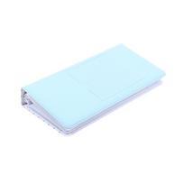 64 Pockets Mini Photo Album Portable Instant Camera Film Storage Book Stamp Ticket Card Collection Organizer mėlyna
