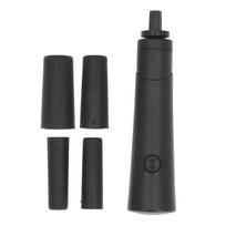 Nail Lacquer Shaker 2500RPM Nail Polish Mixer Portable Electric Eyelash Glue Shaker 4 Size Caliber For Eyelash Extension Black juoda