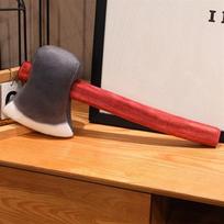 40cm Creative Prank Axe Plush Toy Cute Soft and Fun Cartoon Axe Doll a Surprise Gift for Friends' Birthday Party 40cm