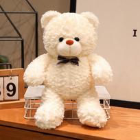 30cm Teddy Bears Stuffed Animal Baby Shower Bear Plush Gifts Multiple Colors Cute Bear Sleeping Companion Dolls 30cm smėlis