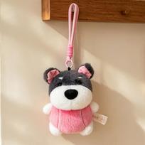 Kawaii Cartoon Dog Shiba Inu Beagle Plush Toy Simulation Stuffed Soft Puppy Schnauzer Wolfdog Girls Plushie Doll Home Deco 17cm