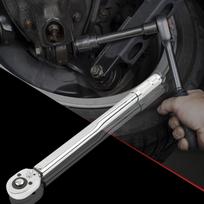 1/2 Square Drive Torque Wrench 10-150N.m Two-way Ratchet Key Accuracy 4% Precise Ratchet Wrench Car Bike Repair Hand Tools China Mainland