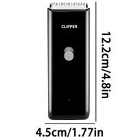 Dog Trimmer For Grooming Silent Wireless Trimmer Shaver Dogs Grooming Tools For Pets Puppy Kitten Animals Paw Ear Face Butt juoda