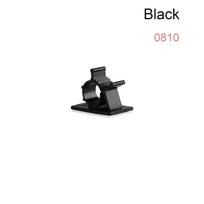 10pcs Plastic Fastener Sticky Organizer Clamp Cable Clip Fixer Holder Buckle Line Wire Management 0810 juoda