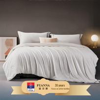 FUANNA Antibacterial Cotton Tussah Silk Quilt 203x229 cm