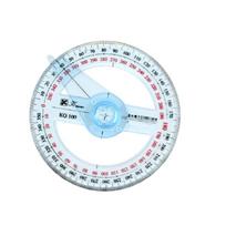 School Supplies Swing Arm Math Office Goniometer Pointer Angle Ruler Measuring tools Protractor mėlyna