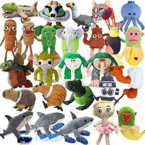 Italian Brainrot Tung Tung Tung Sahur Plush Toy Trallalero Trallalla Plushies Stuffed Animals Dolls Style 20 ( 1Pcs )