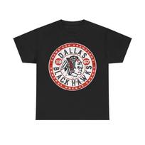 Dallas Black Hawks 1967 Hockey Team Nostalgic Retro Unisex T-shirt S