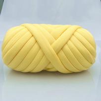 Multi-color Chunky Yarn 2.5cm Bulky Yarn No-Tool Knitting Jumbo Yarns  Pet Beds geltona