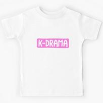 Addicted To k-Drama - Kawaii K-Pop Shirt Korean Drama Kids T-Shirt 110