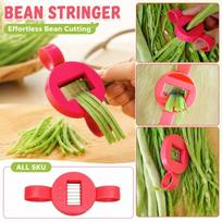 Large Green - Multi-Function Vegetable Cutter for and Strips, Kitchen Tool one size raudona