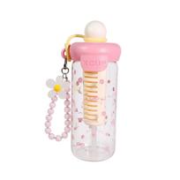 Stylish Heat- Tea Infuser Cup with Straw for Summer Drinks One Size