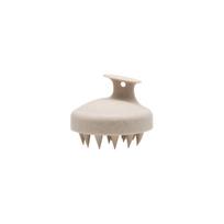 Silicone Shampoo Brush for Scalp Massage and Hair Washing one size smėlis