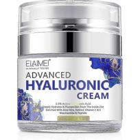 Hyaluronic Acid Cream For Face, Moisturizer To Hydrate & Smooth Extra-dry Skin , Anti-aging, Collagen 50 Ml