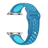 Klasikinė apyrankė Apple Watch juostai 45mm 44mm 42mm 40mm 49mm 41mm 38mm 44 mm silikoninė apyrankė correa iwatch Series 7 8 9 6 5 4 Ultra se 41mm 40mm 38mm blue